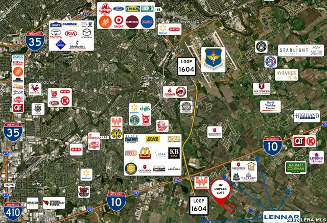 112 DUPLEX LOTS Green Rd Converse, TX 78109