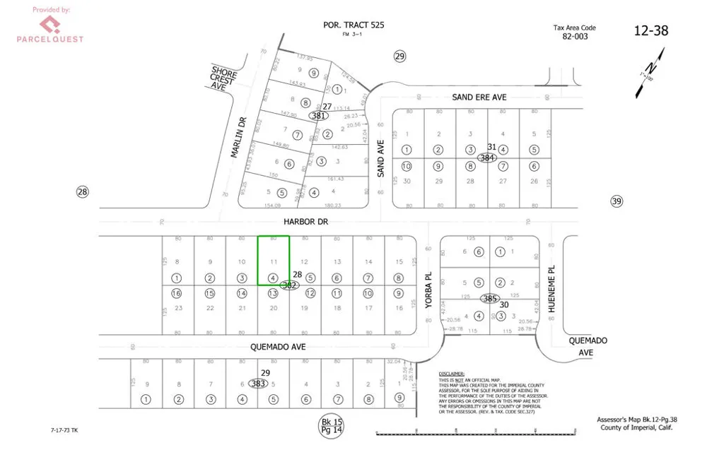 2238 Harbor Drive Salton City, CA 92274
