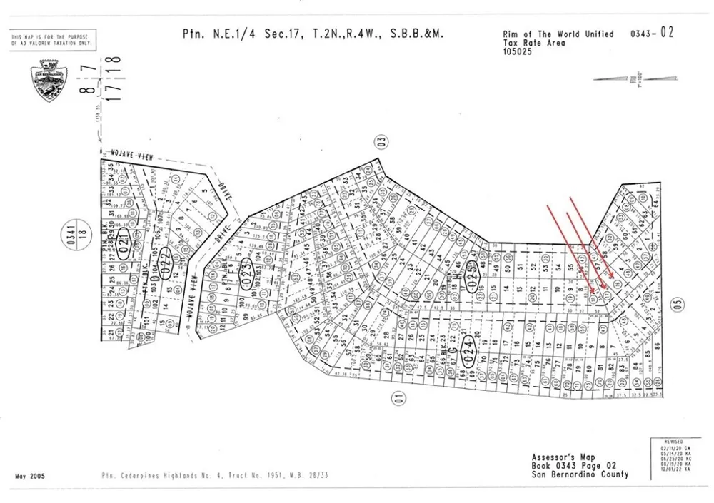 756 Mojave River (NEAR) Road Cedarpines Park, CA 92322
