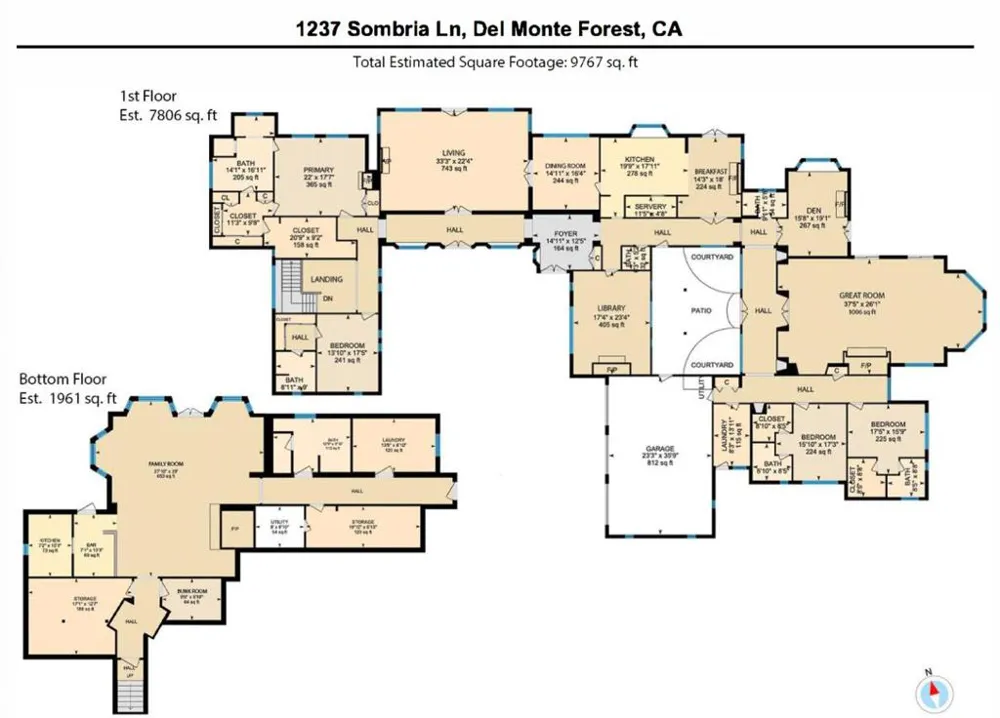 1237 Sombria Lane Pebble Beach, CA 93953