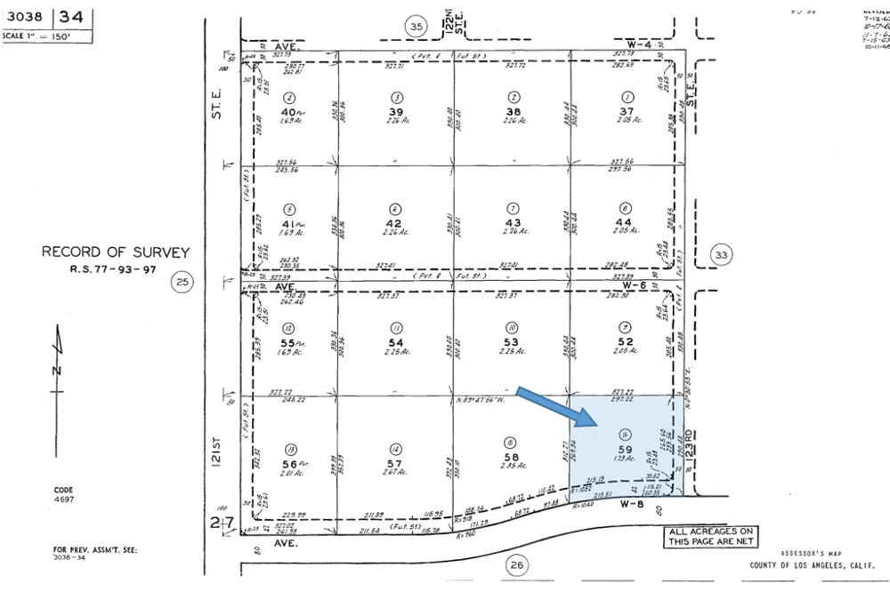 Cor Avenue W8 & 123rd St E Pearblossom, CA 93553