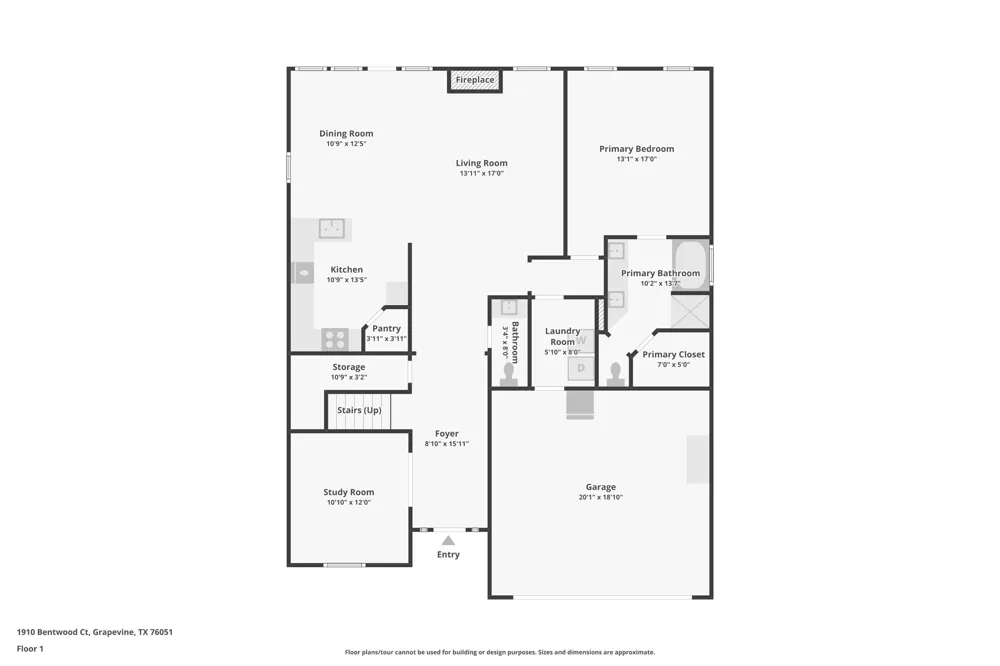 1910 Bentwood Court Grapevine, TX 76051
