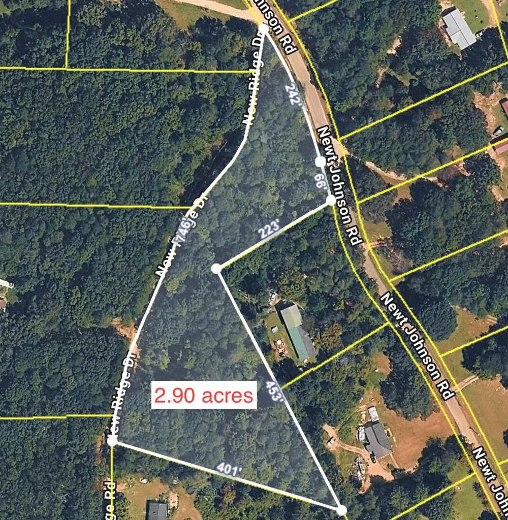 New Ridge &  Newt Johnson Road Chickamauga, GA 30707