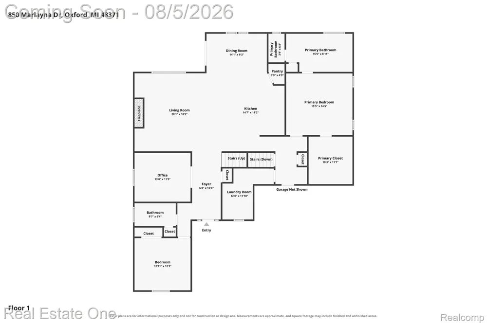 850 Marlayna Drive Oxford Charter Township, MI 48371