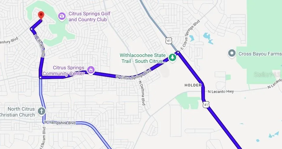 2658 W FORBES PLACE Citrus Springs, FL 34434