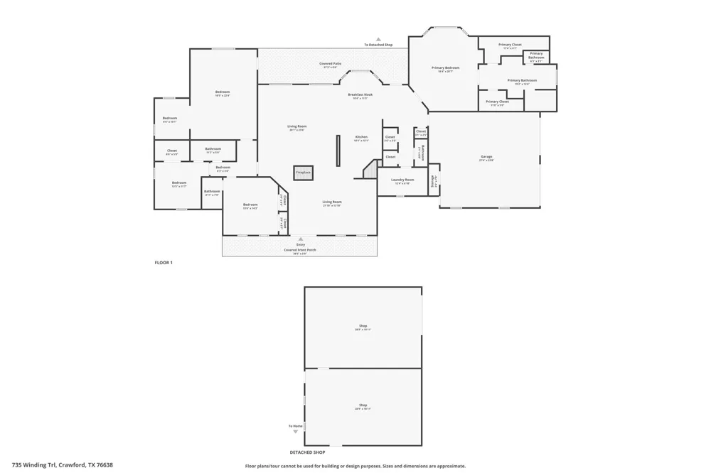 735 Winding Trail Crawford, TX 76638