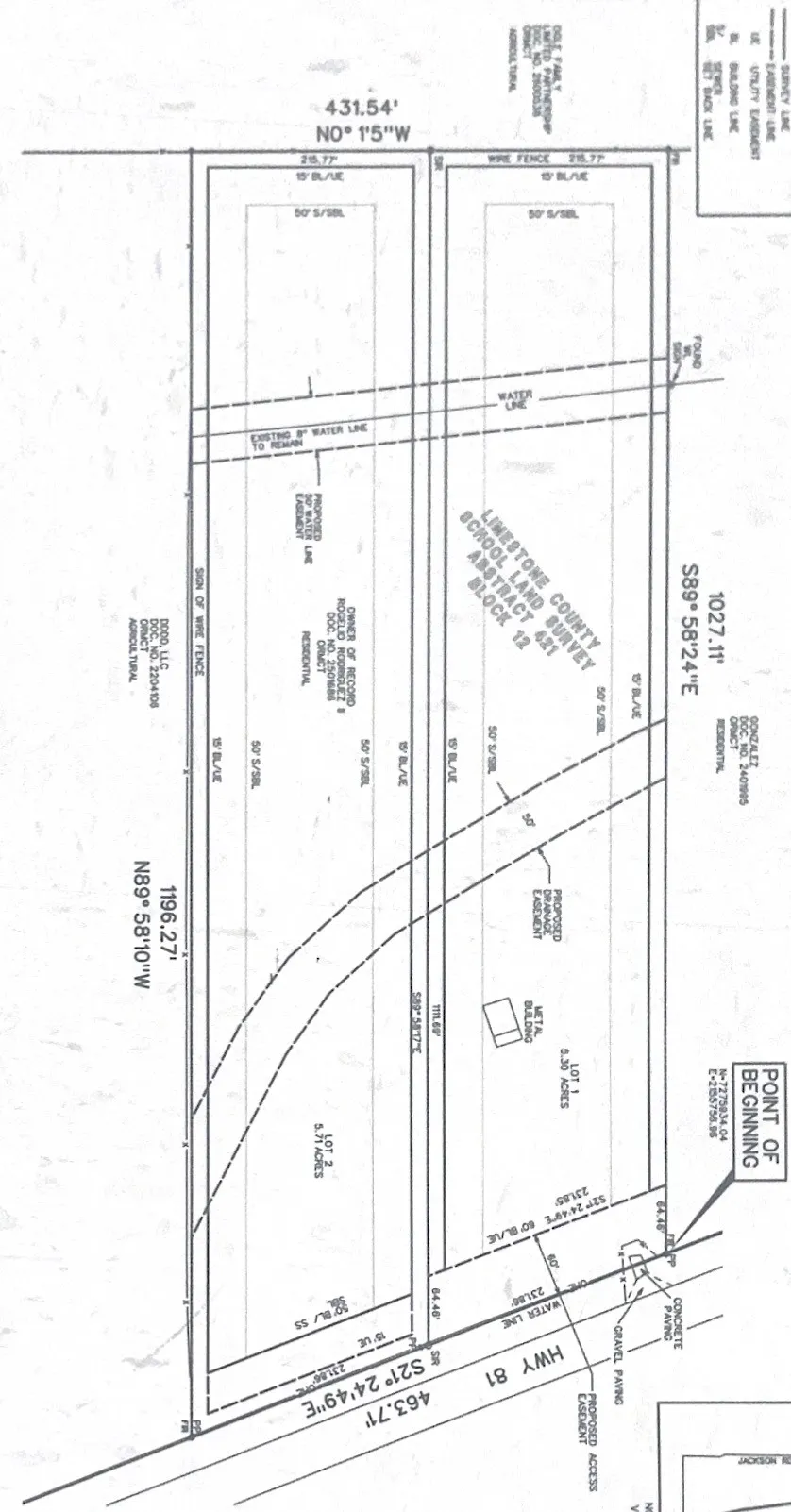 US 81 Highway Bowie, TX 76230