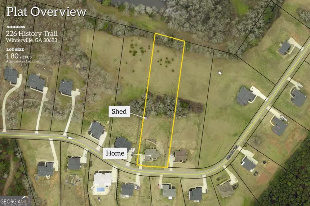 226 History TRL Winterville, GA 30683