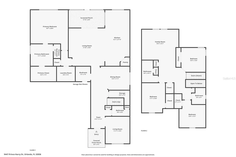 9447 PRINCE HARRY DRIVE Orlando, FL 32836