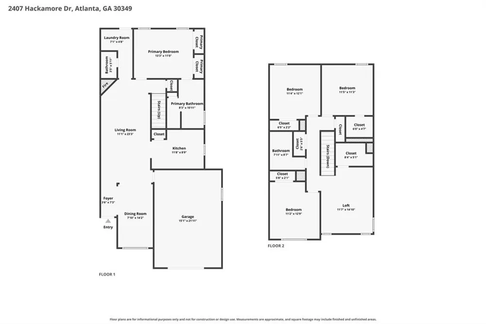 2407 Hackamore Drive South Fulton, GA 30349