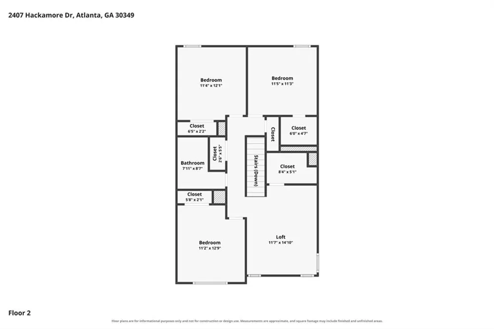 2407 Hackamore Drive South Fulton, GA 30349
