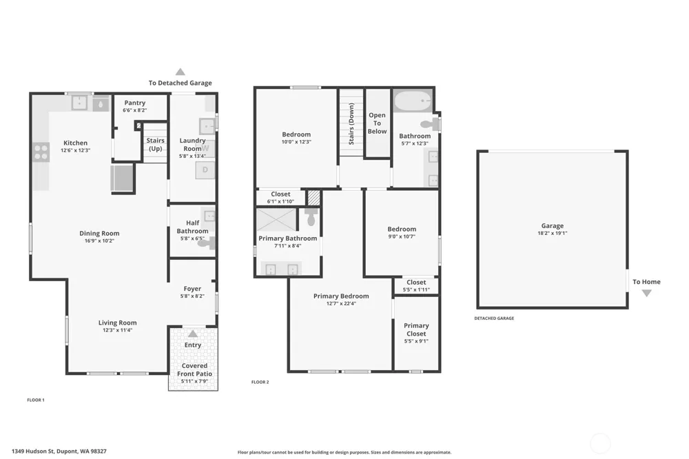 1349 Hudson Street Dupont, WA 98327