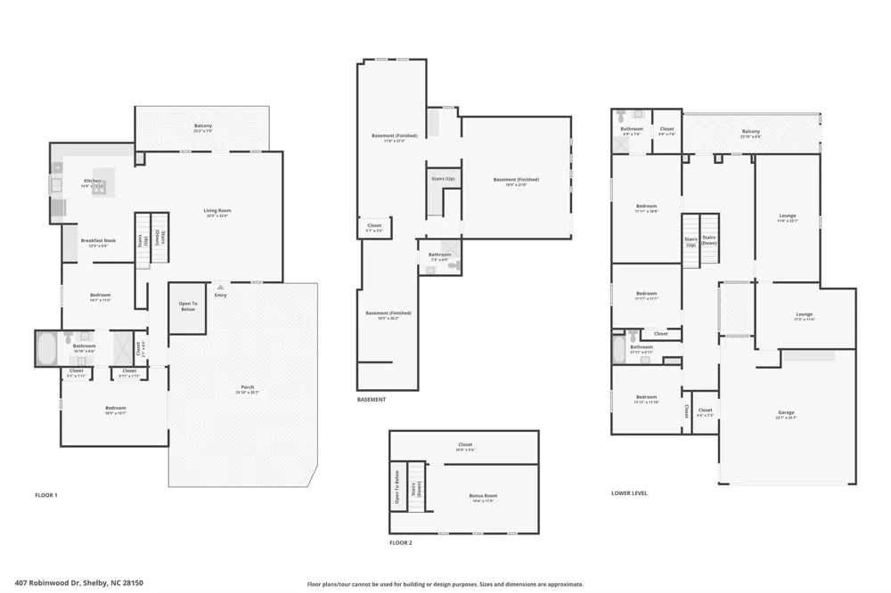 407 Robinwood Drive Shelby, NC 28150