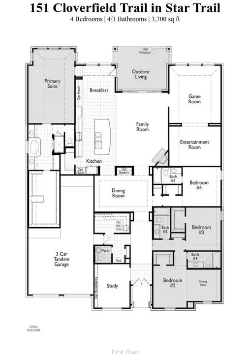 151 Cloverfield Trail Prosper, TX 75078