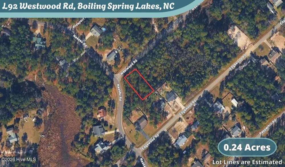 L92 Westwood Road Boiling Spring Lakes, NC 28461