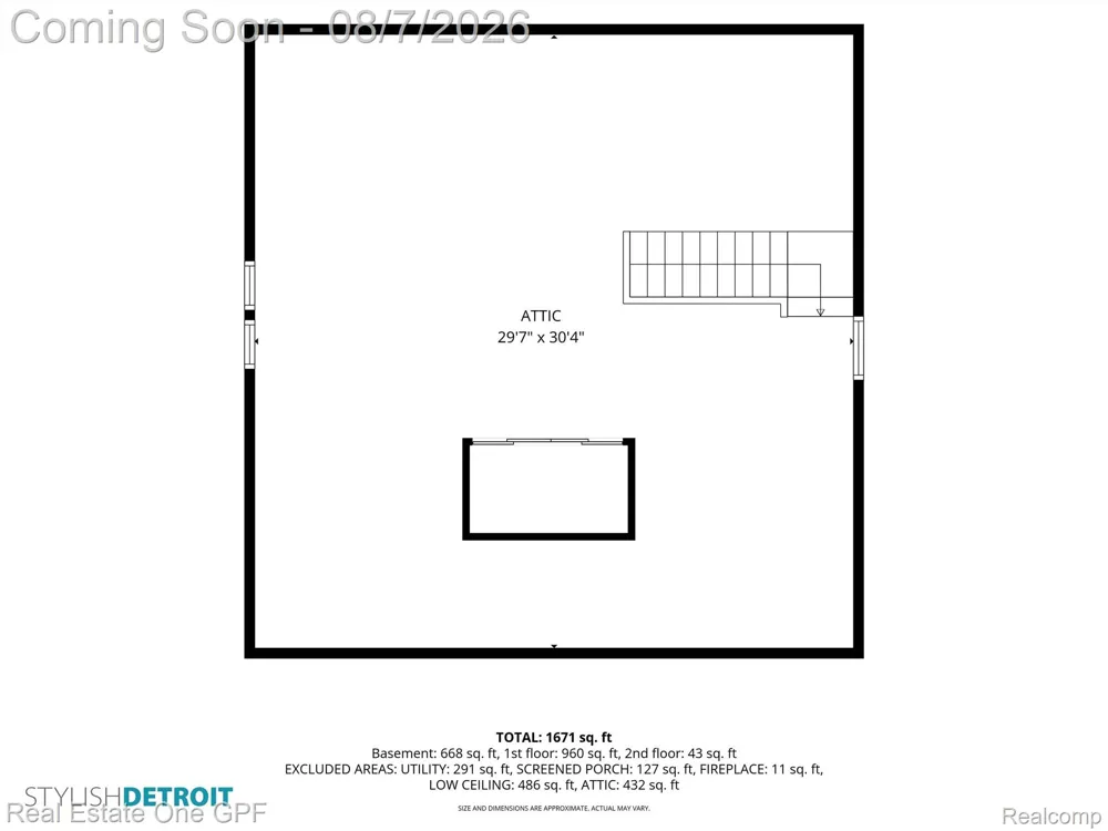 2121 Stanhope Street Grosse Pointe Woods City, MI 48236