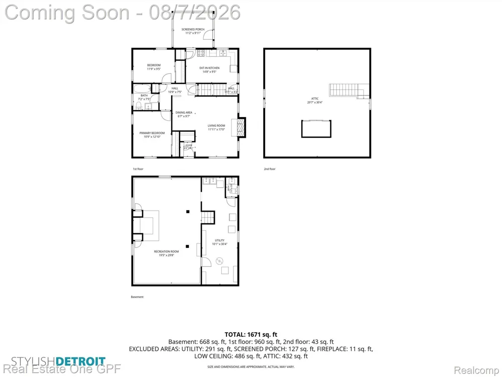 2121 Stanhope Street Grosse Pointe Woods City, MI 48236
