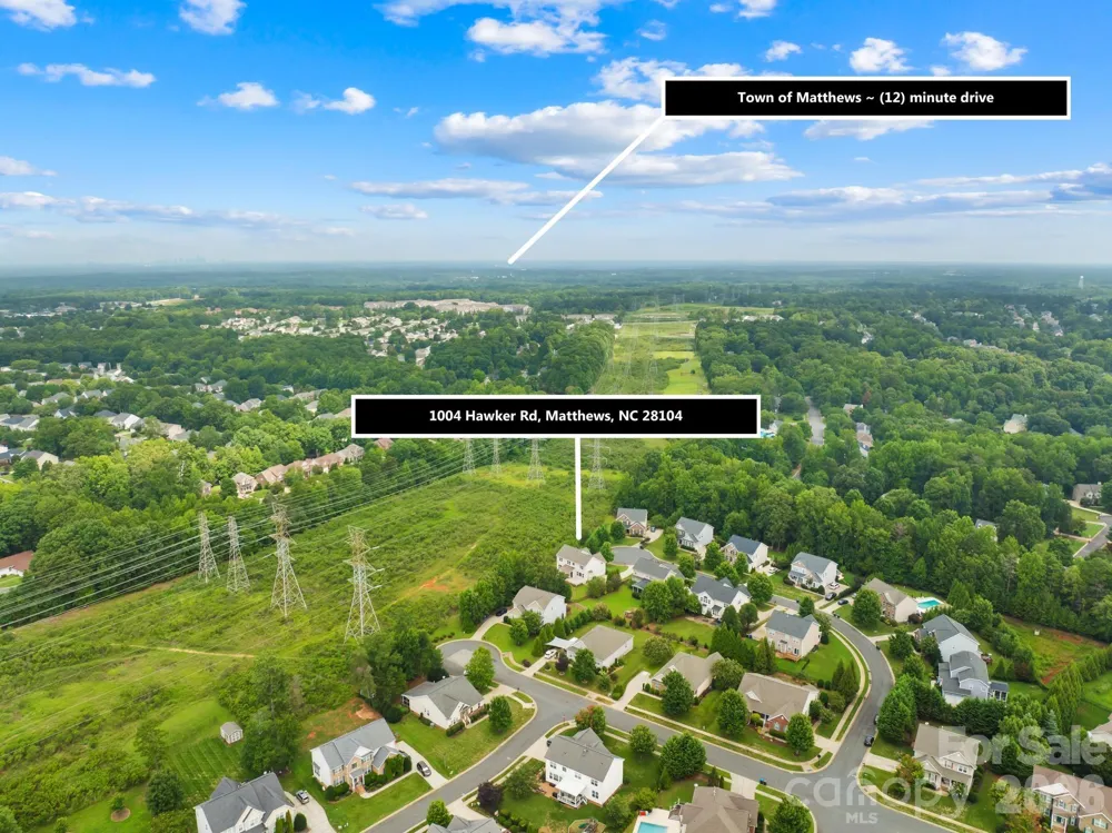 1004 Hawker Road Matthews, NC 28104