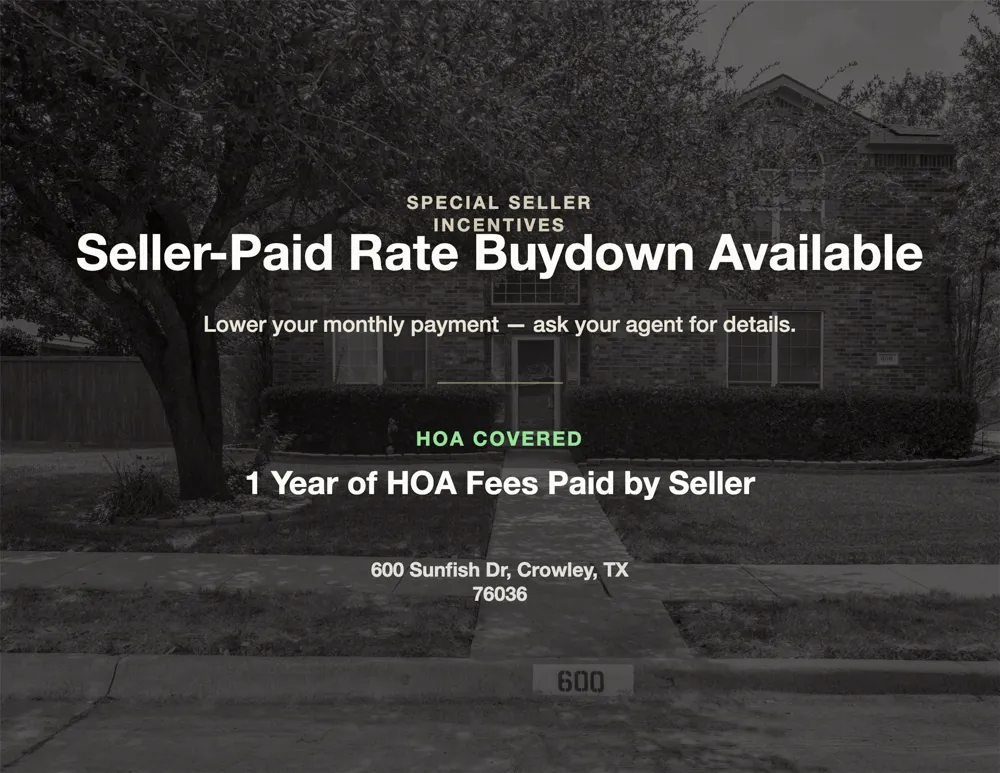 600 Sunfish Drive Crowley, TX 76036