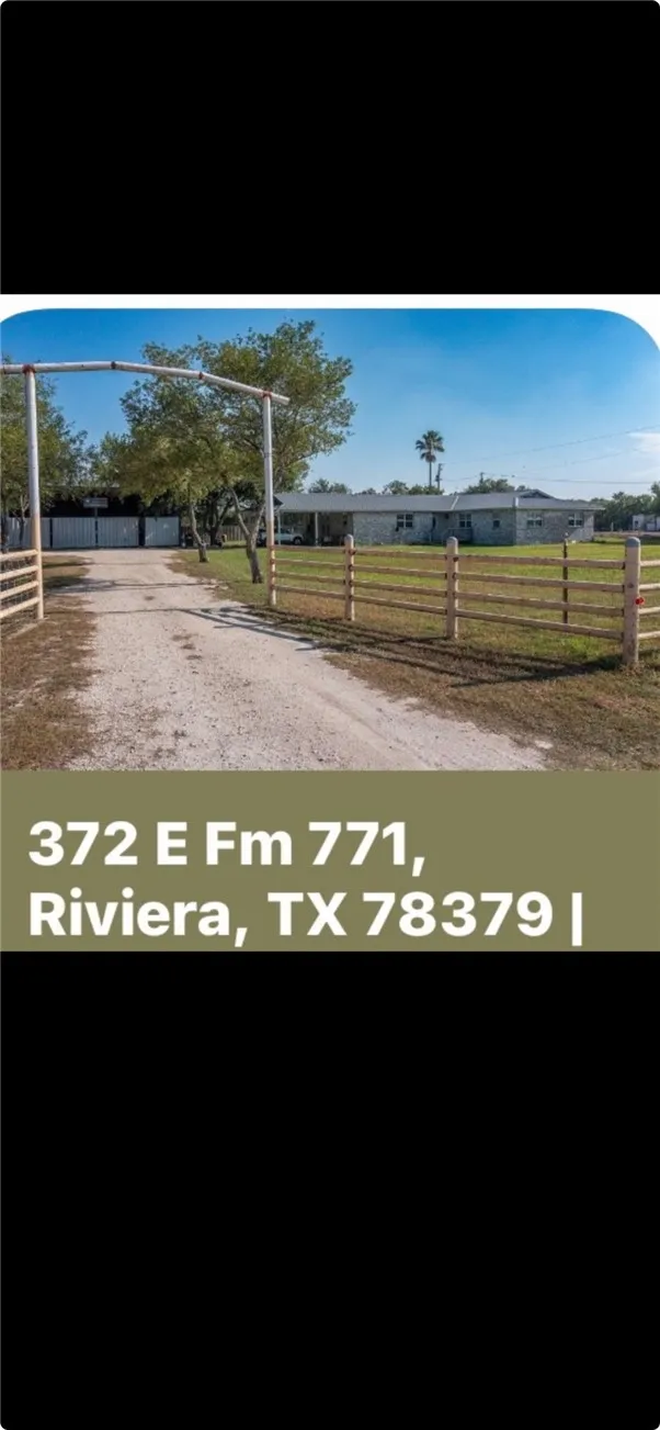 372 E Fm 771 Riviera, TX 78379