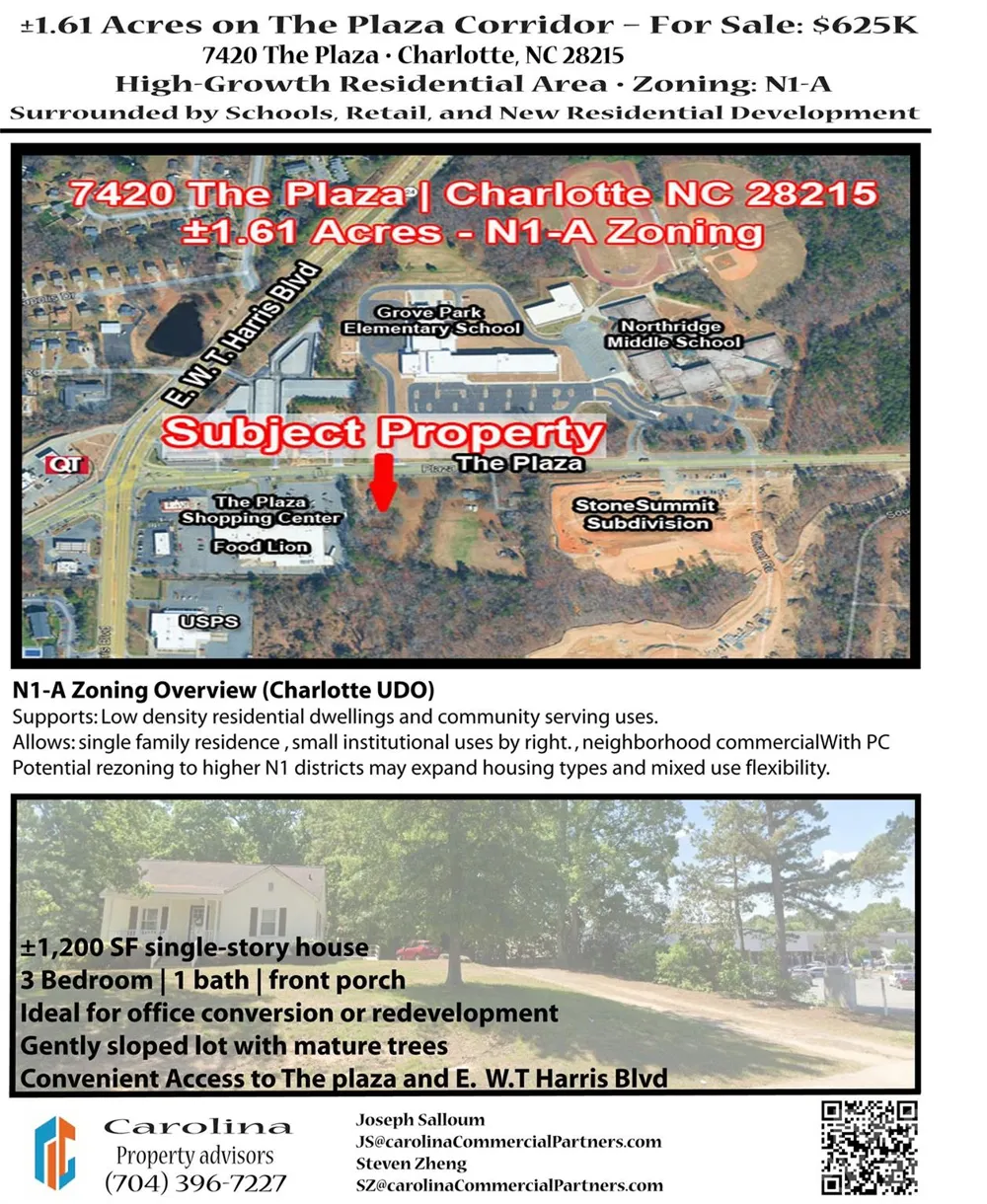 7420 The Plaza Charlotte, NC 28215