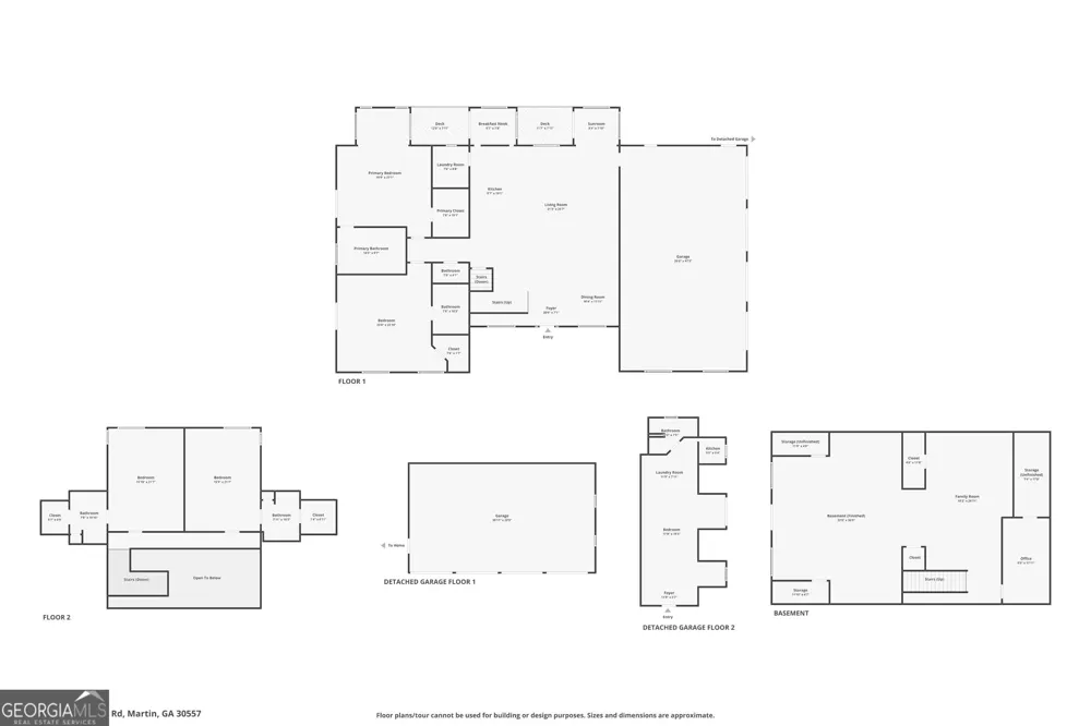 22 Anderson Thomas RD Martin, GA 30557
