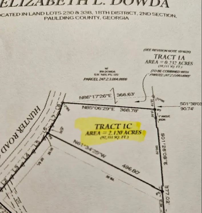 0 Hunter RD Douglasville, GA 30134