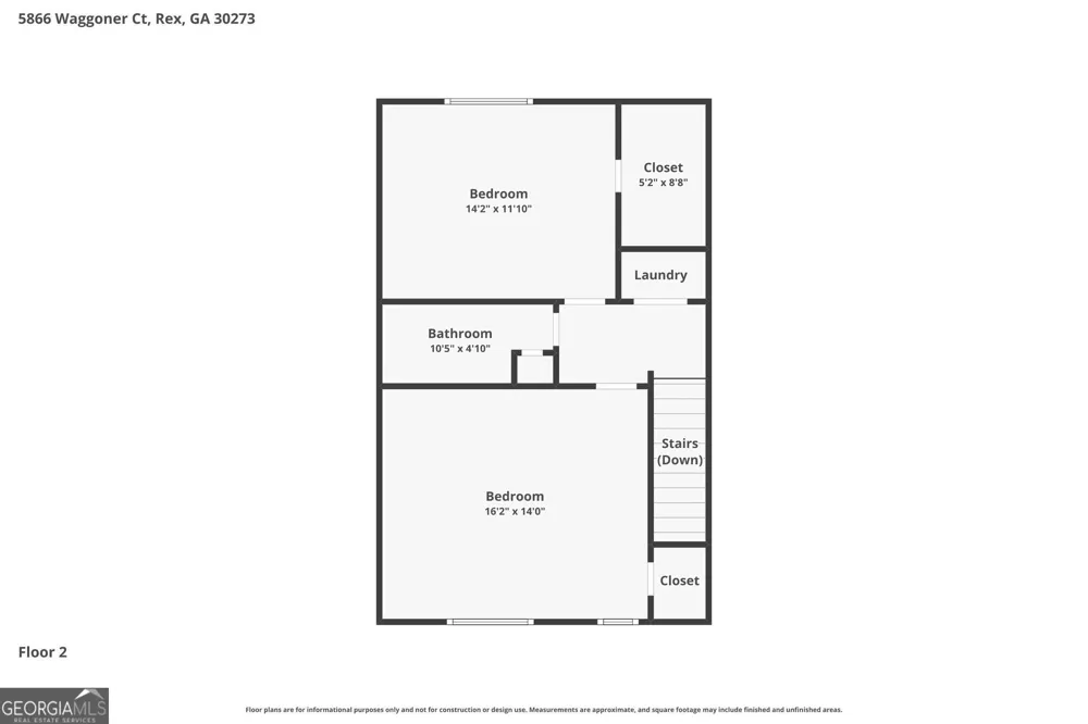 5866 Waggoner CT Rex, GA 30273