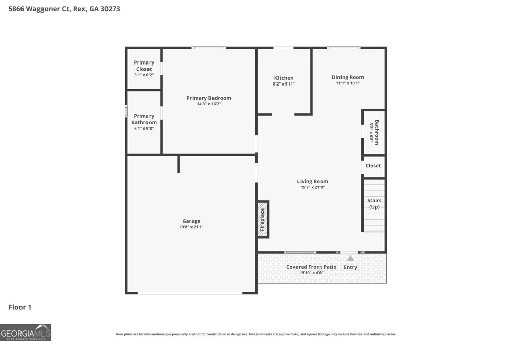 5866 Waggoner CT Rex, GA 30273