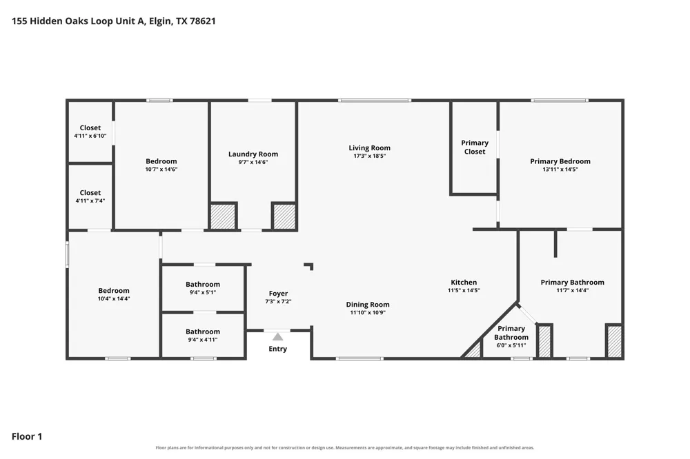 155 Hidden Oaks Loop Elgin, TX 78621