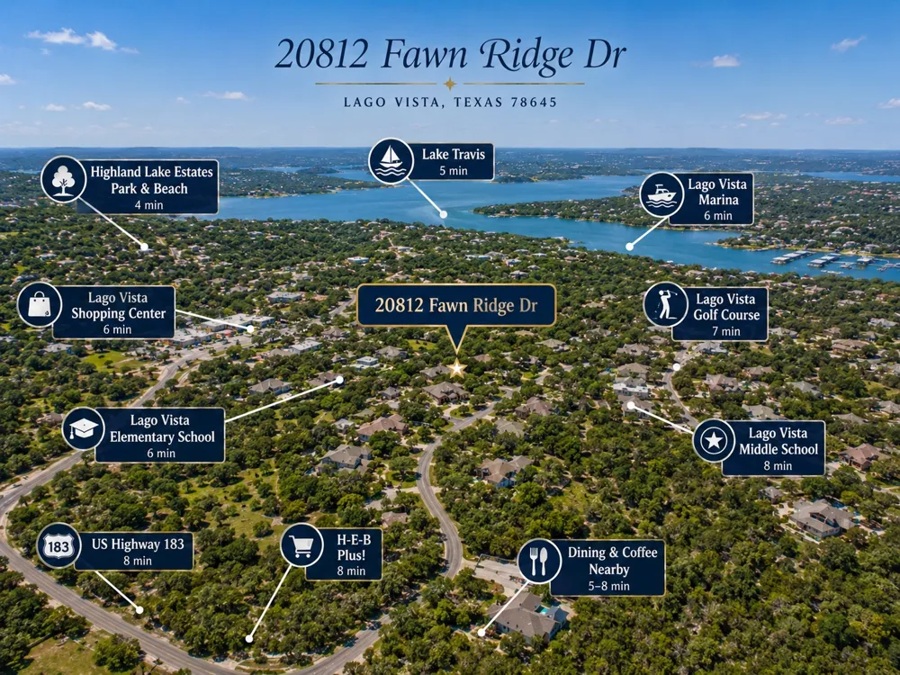 20812 Fawn Ridge Drive Lago Vista, TX 78645