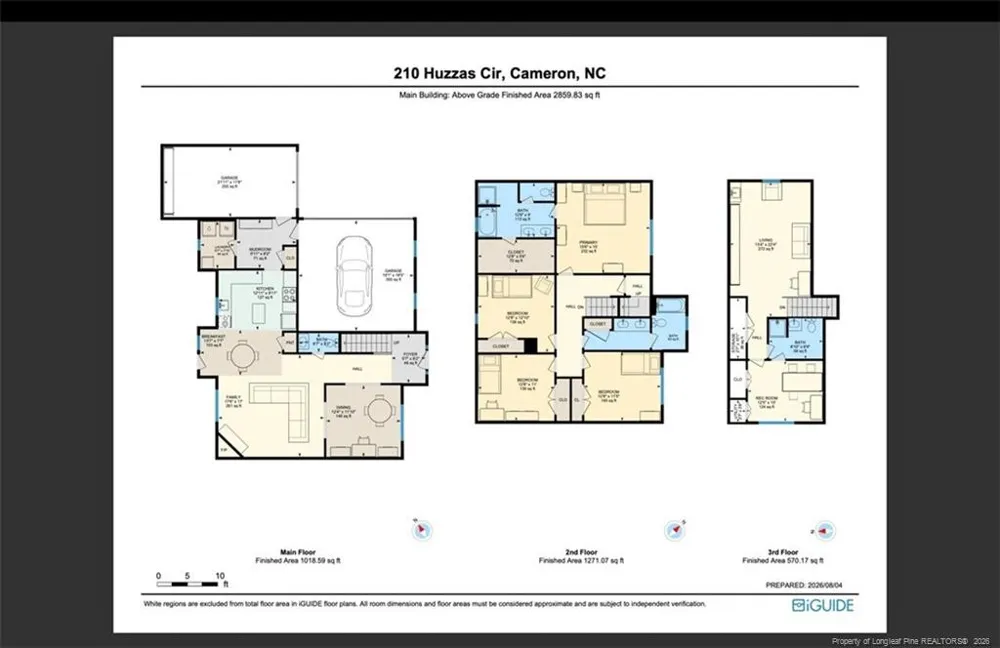 210 Huzzas Circle Cameron, NC 28326