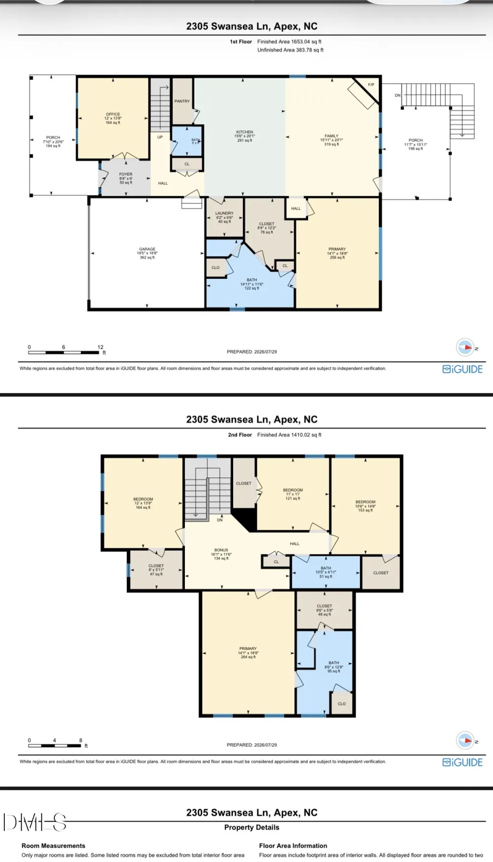 2305 Swansea Lane Apex, NC 27502