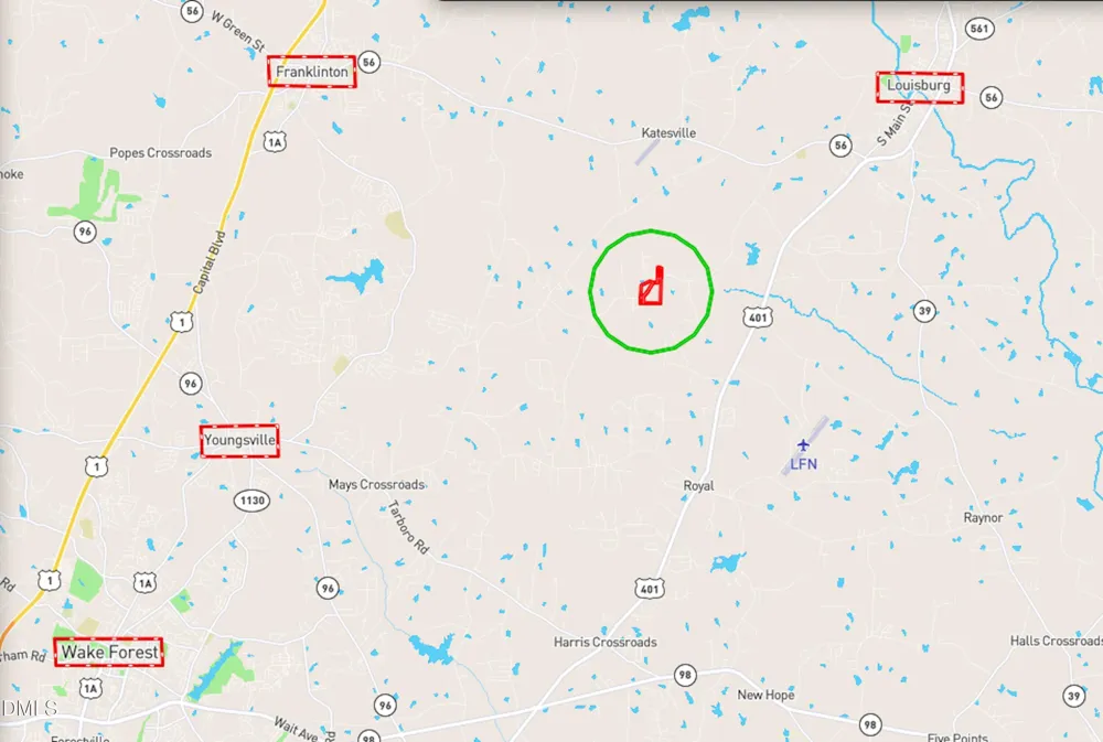 60 Acres Timberlake Road Louisburg, NC 27549
