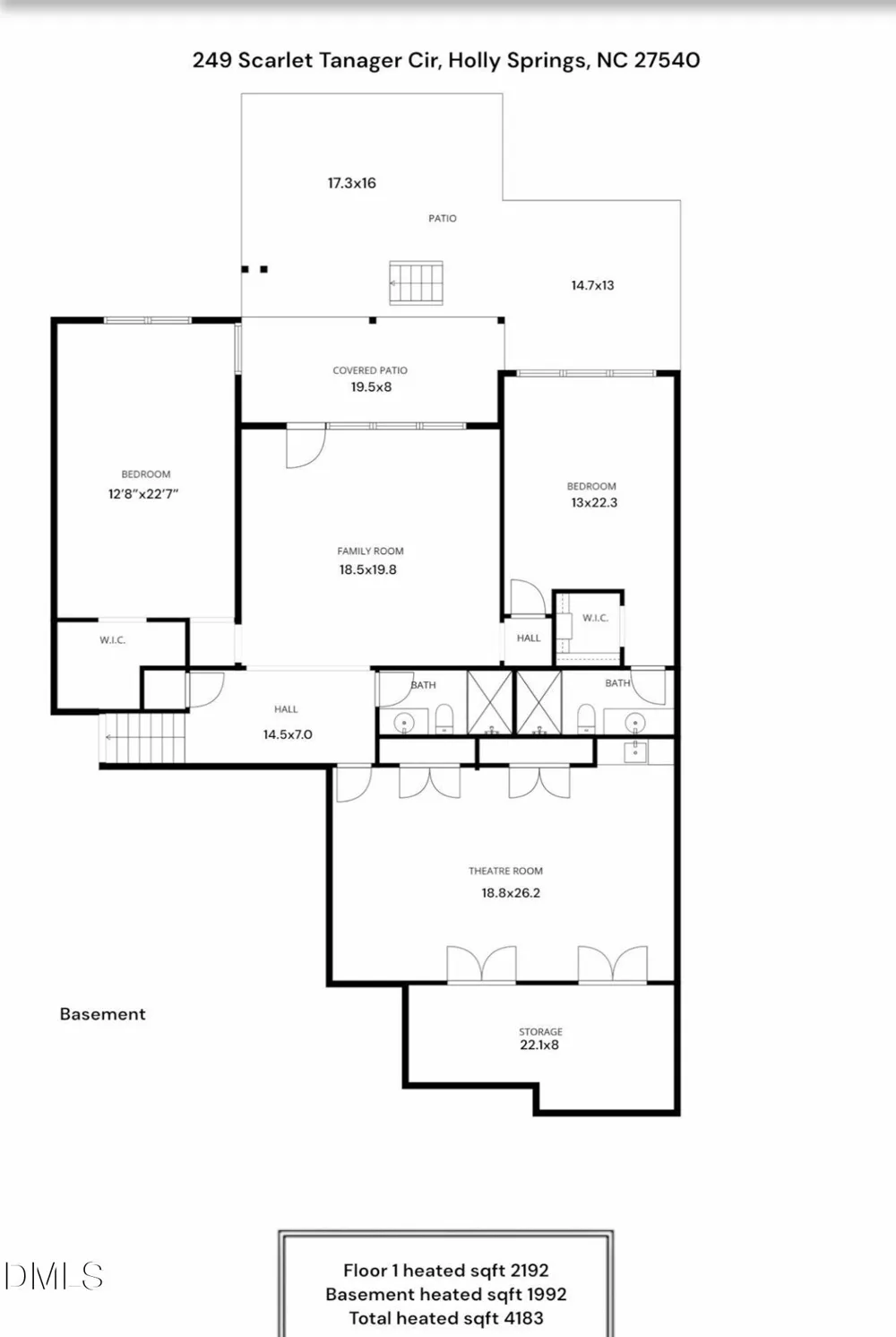 249 Scarlet Tanager Circle Holly Springs, NC 27540