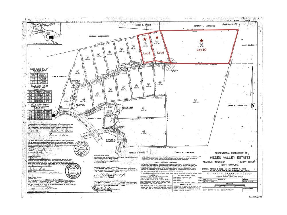 000-000 Big Rock Lane #Lots 8, 9 and 10 Lowgap, NC 27024
