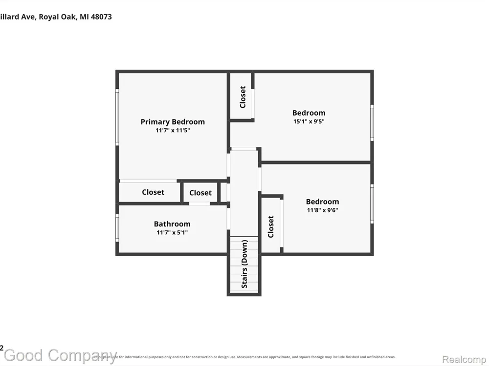 705 Millard Avenue Royal Oak City, MI 48073
