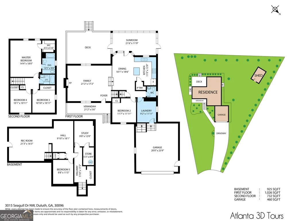 3015 Seagull DR Duluth, GA 30096