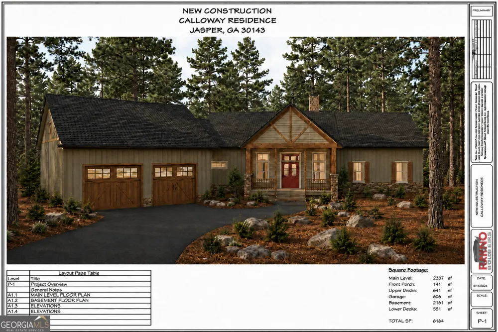 1095 McElroy Mountain DR Big Canoe, GA 30143
