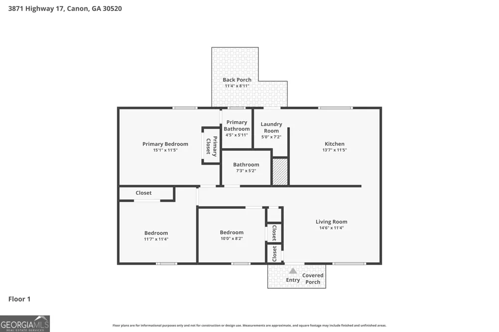 3871 Highway 17 Canon, GA 30520