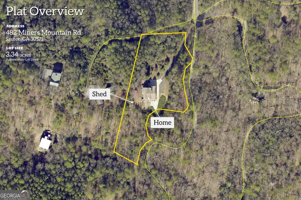 482 Miners Mountain RD Sautee Nacoochee, GA 30571