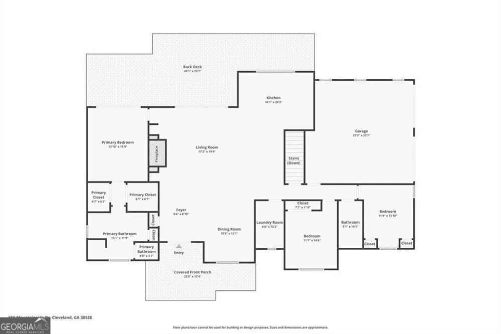 655 Mountainside DR Cleveland, GA 30528