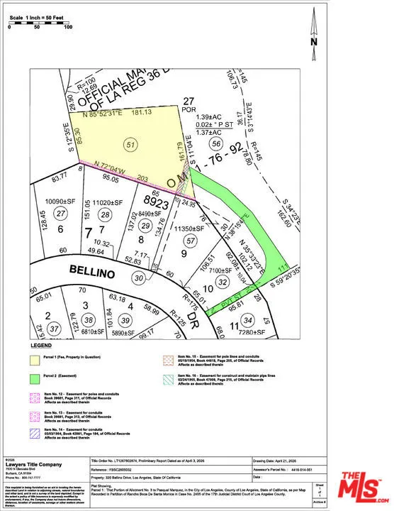 320 Bellino Drive Pacific Palisades, CA 90272