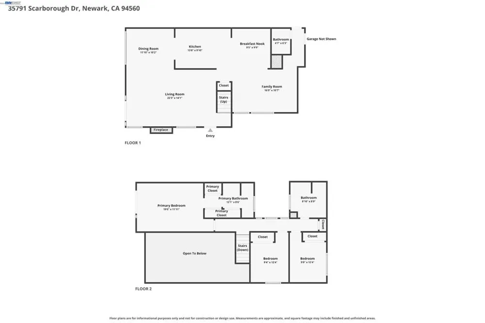35791 Scarborough Dr Newark, CA 94560