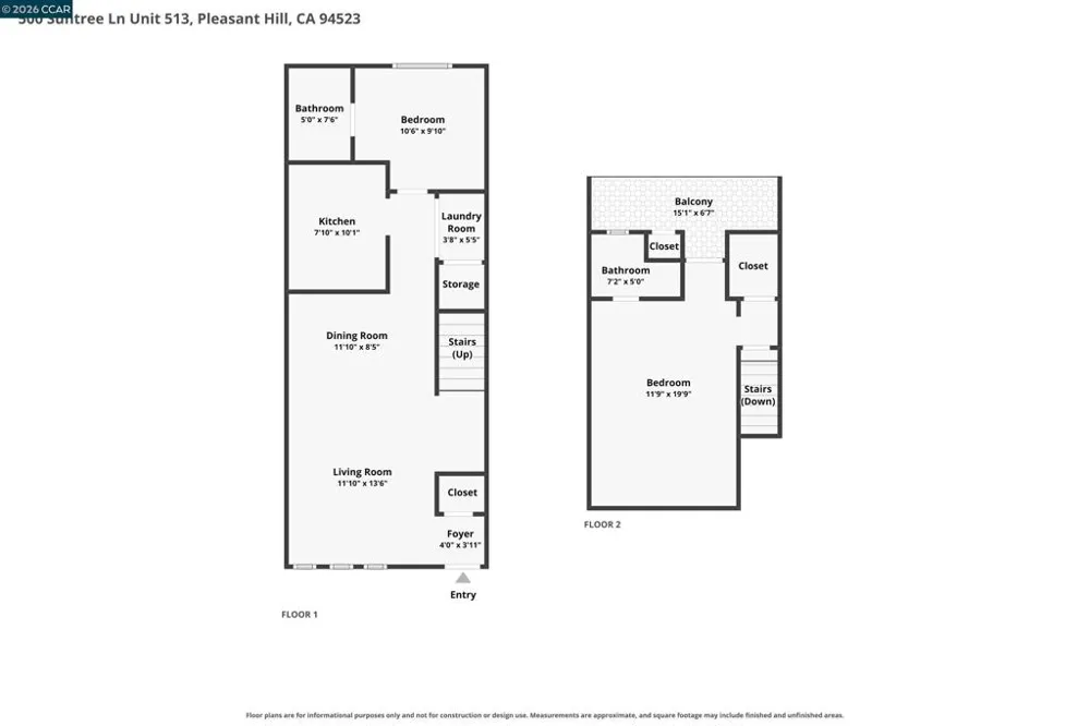 500 Suntree Ln #513 Pleasant Hill, CA 94523