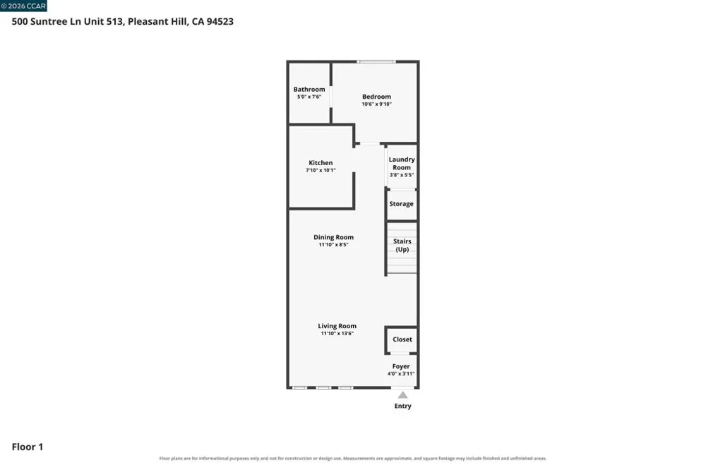 500 Suntree Ln #513 Pleasant Hill, CA 94523