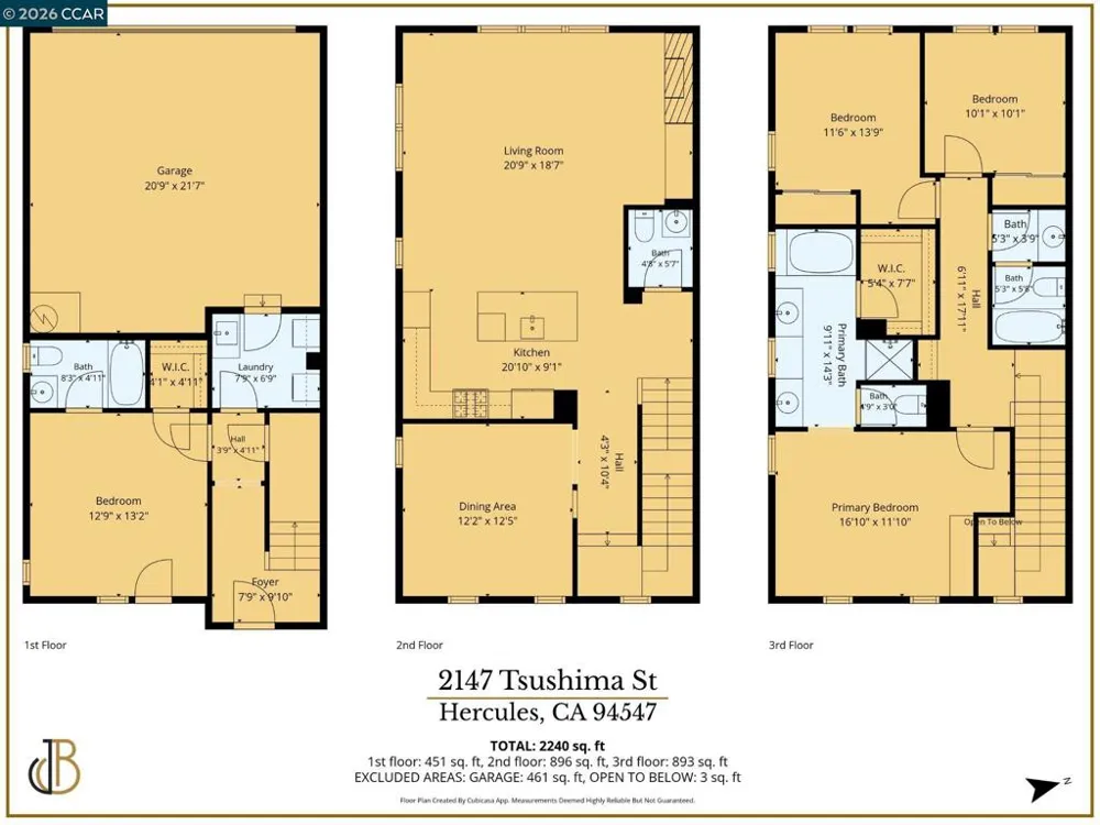 2147 Tsushima St Hercules, CA 94547