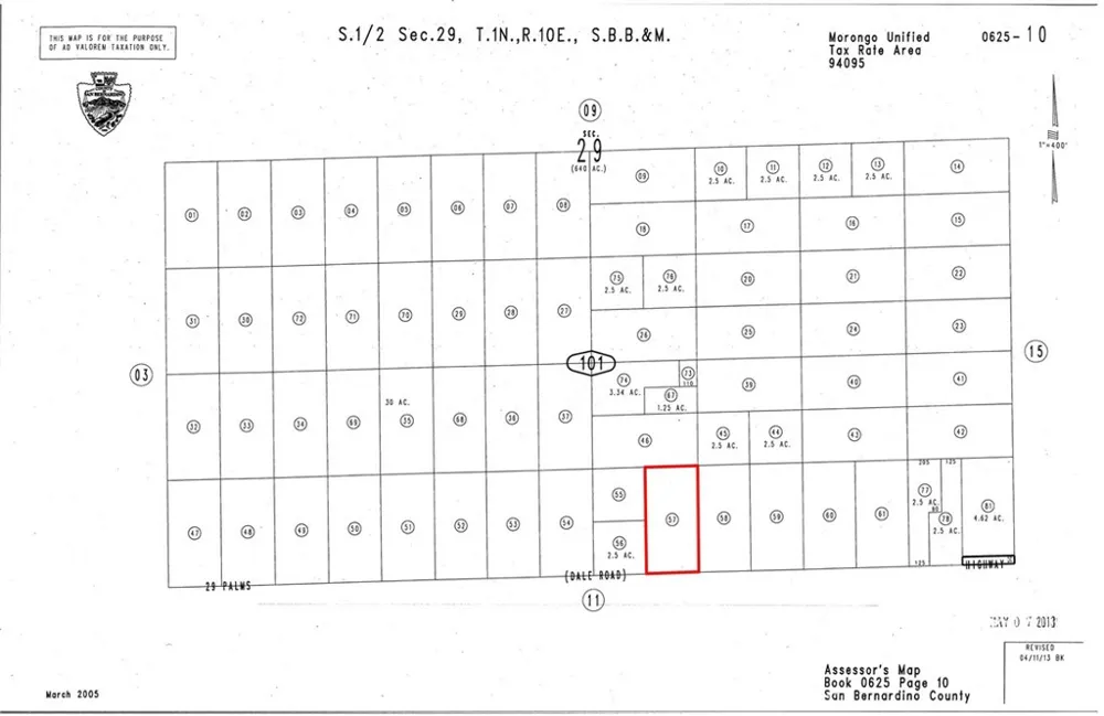 78170 29 Palms Highway 29 Palms, CA 92277