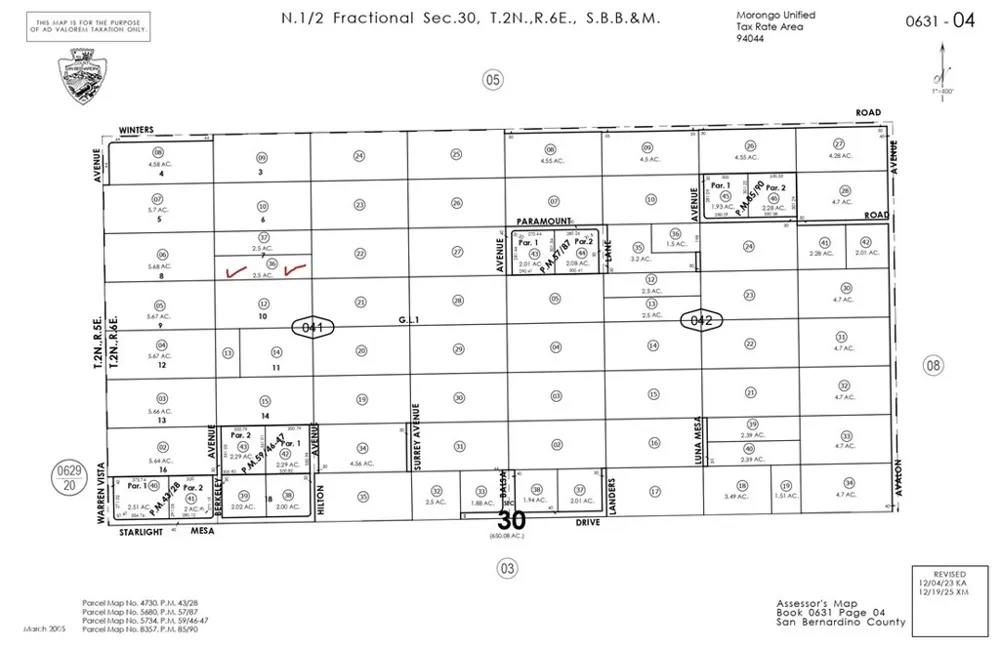 Hilton Avenue Landers, CA 92285