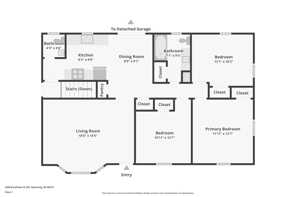 2468 Knollview Street SW Wyoming, MI 49519